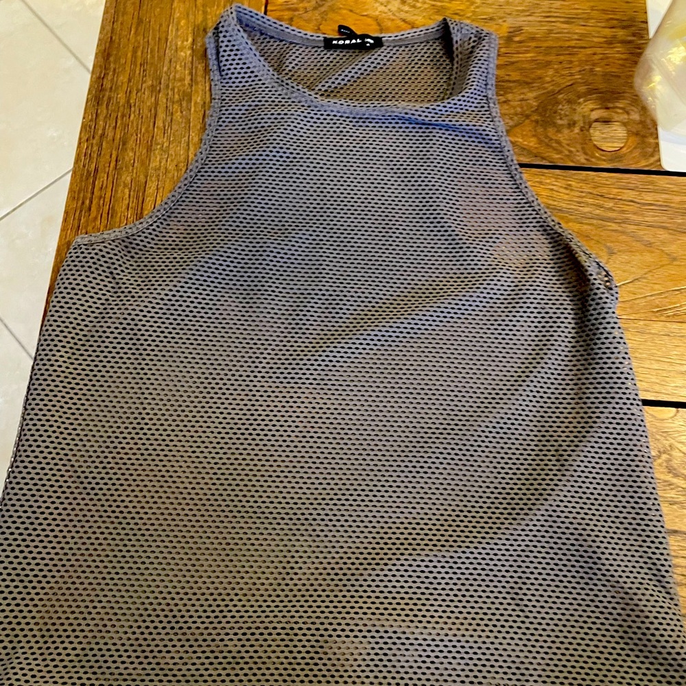 Pilates/BARRE/Yoga KORAL MESH TANK